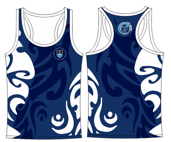 UCT Ladies Navy Racerback Vest