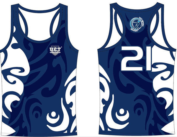 UCT Hockey Navy vest - with number on back