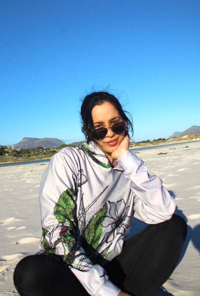 CCC Unisex Hoodie - Flower Portrait