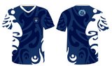 UCT Ladies Navy V-neck Shirt