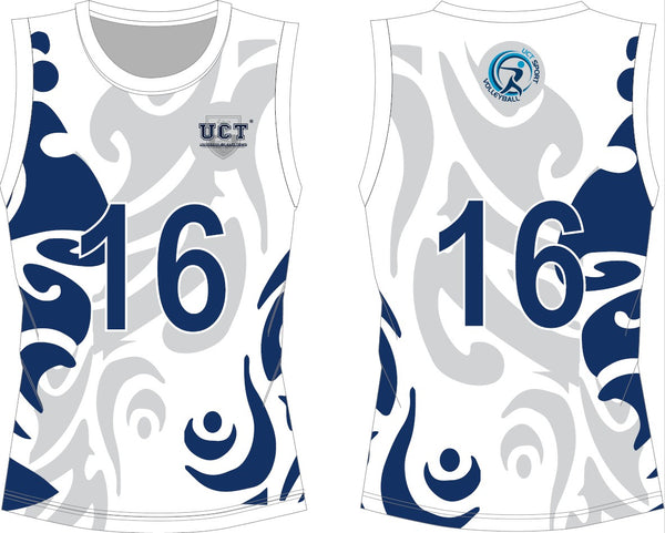 UCT Men's White Volleyball vest