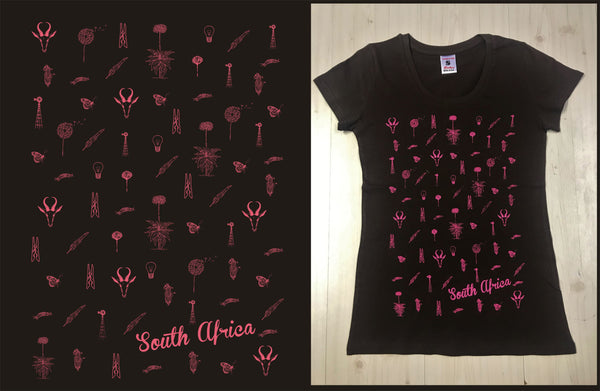 LiO Patterns from the Edge Ladies T-shirt