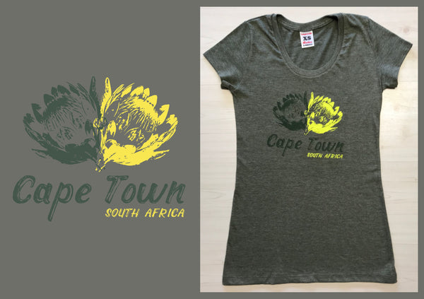 LiO Protea Heart Ladies T-shirt