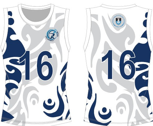 UCT Men's White Volleyball vest