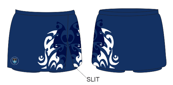 UCT Ladies Navy Slit Skort