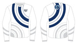 UCT Archery White Long Sleeve V-neck Shirt