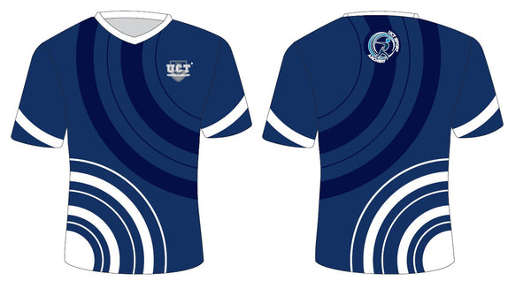 UCT Archery Navy V-neck shirt