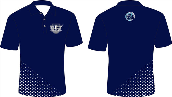 UCT Men's Navy Half tone Golfer