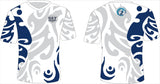 UCT Men's White V-neck Shirt