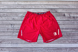 T-Mount Classic Melange Trail Lit Shorts - electric pink