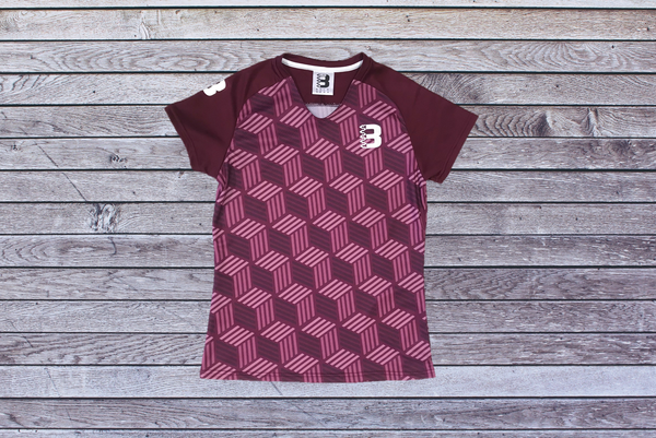 Maroon Hex - Techni Trail